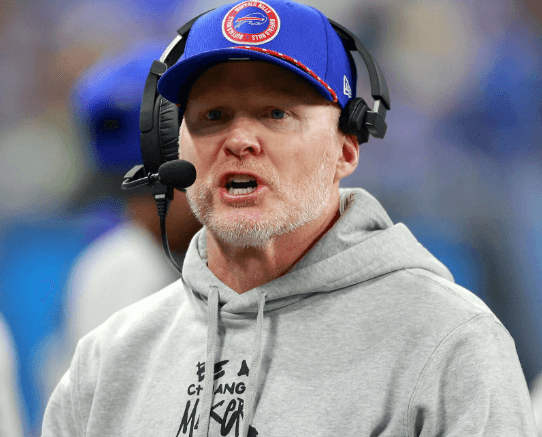 HC McDermott Furious Over Officials’ Decision Not to Penalize Falcons for Dangerous Hit on Bills Receiver