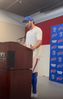 Josh Allen Provides Health Update and Vows to Lead Bills to the Playoffs After a Heartbreaking Loss to the Falcons