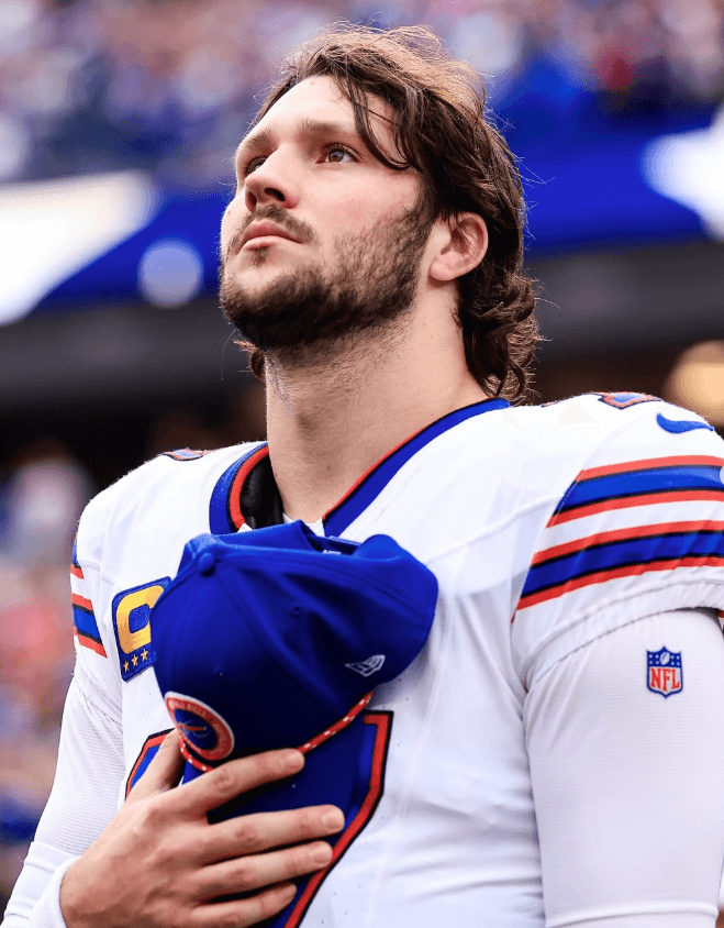 At Bank of America Stadium tomorrow, there will be a special appearance that few people know about — a very special person will give Josh Allen motivation and strength to defeat the Panthers: "I will fight my hardest for him"