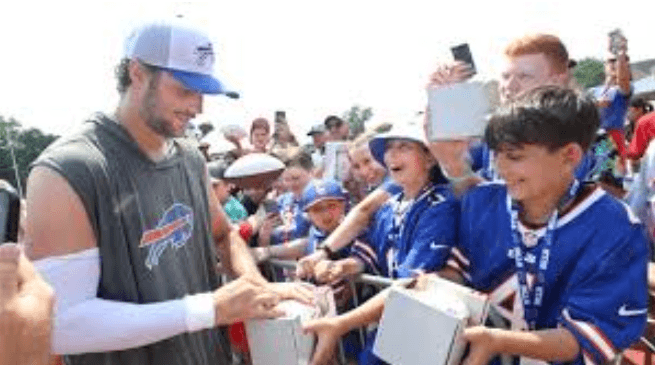 Bills Star Josh Allen Shocked as His Early Halloween Gift Accidentally Saves a Life