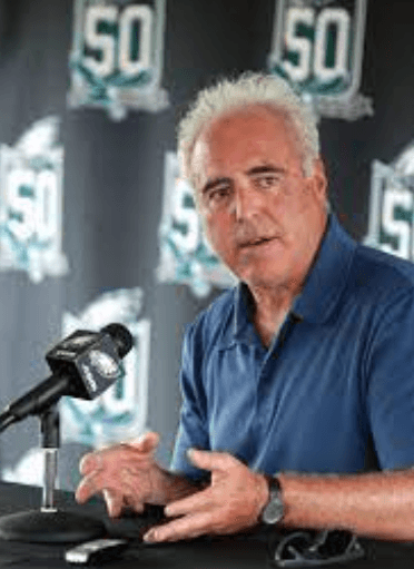 Philadelphia Eagles President Jeffrey Lurie Issues Strong Statement After Racist Incident Targeting a Veteran at Lincoln Financial Field Philadelphia, Pennsylvania.