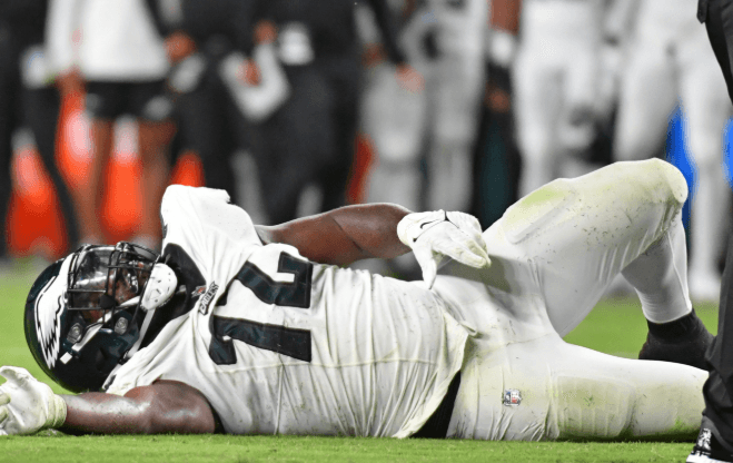 INJURY UPDATE: Eagles Hit by a Wave of Key Injuries After Painful Loss to Cowboys. Head Coach Nick Sirianni Speaks Out After a Deeply Unsettling Night