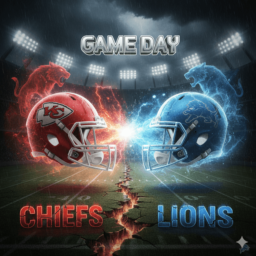 Chiefs vs Lions - Official Match Schedule