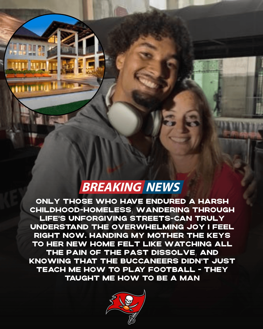 ❤ Buccaneers’ Emeka Egbuka Uses His $5 Million Payday to Buy His Mom a “Full Circle Moment” — Her Lifelong Dream