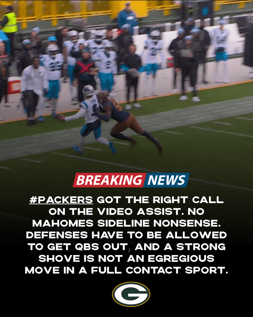 Packers’ No. 56 Sets the Tone Early with Clean Sideline Hit — Officials Confirm “The Right Call” After Review