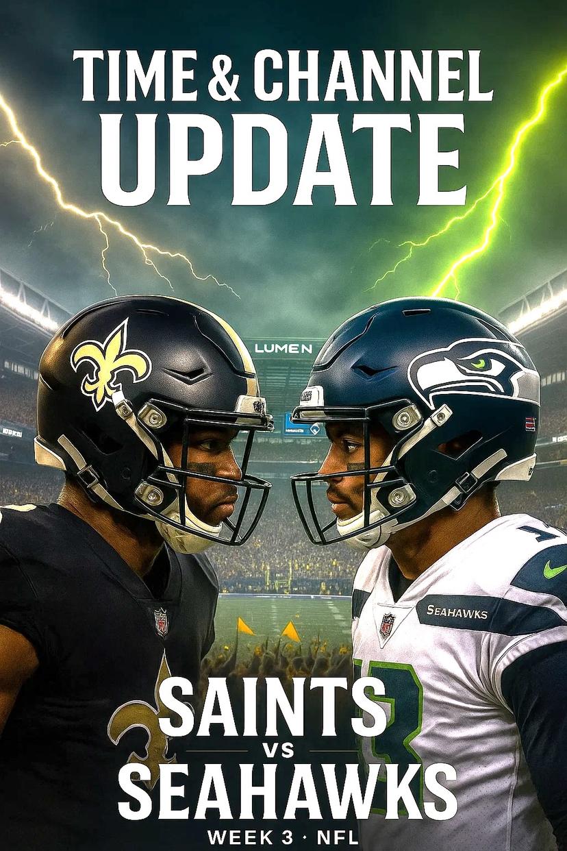 🏈 Just one day: Saints vs. Seahawks, Week 3 Preview