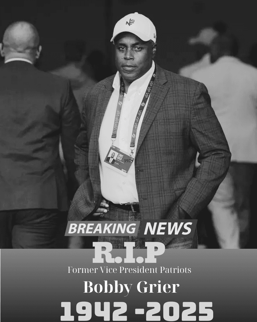 Patriots Chairman Robert Kraft Mourns the Loss of Former Vice President Bobby Grier