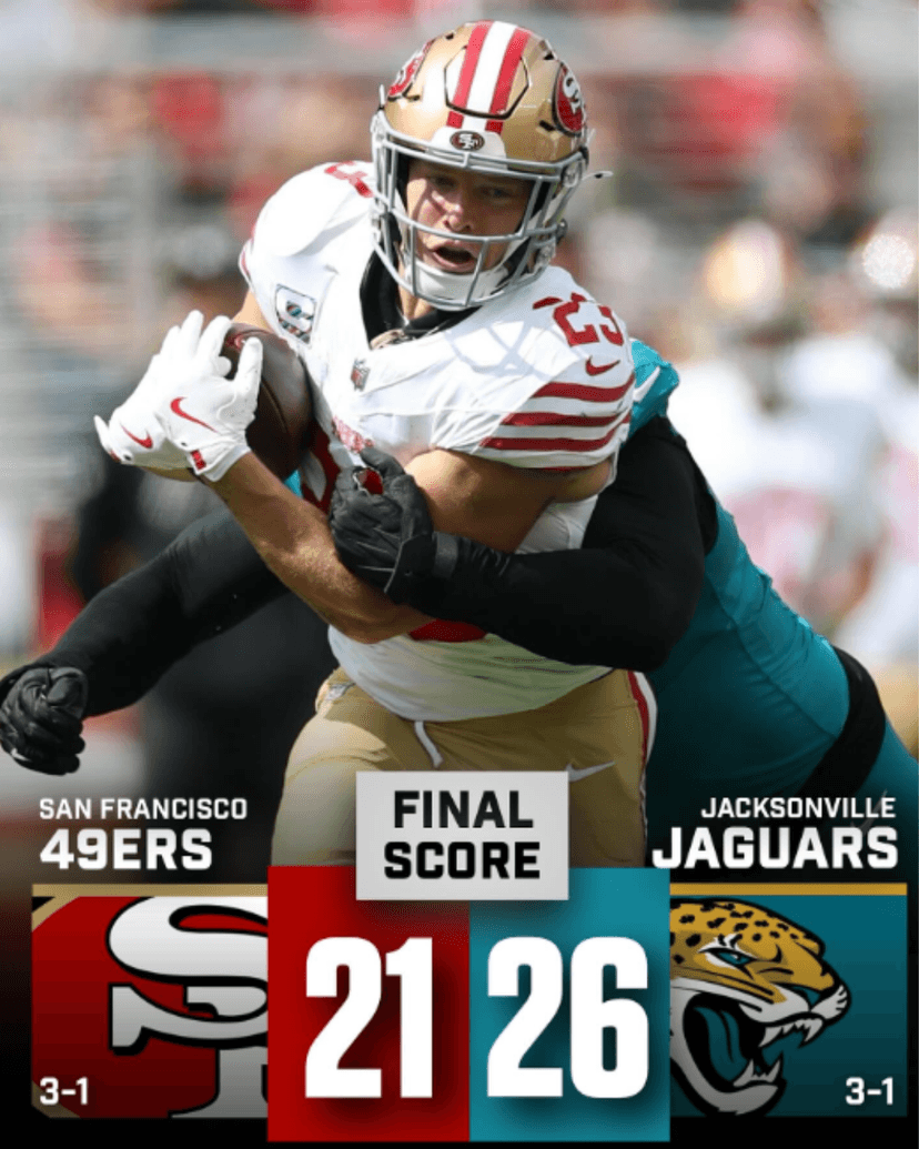 Jaguars Edge Out 49ers 26-21 in Thriller: Turnovers and Special Teams Seal Dramatic Win