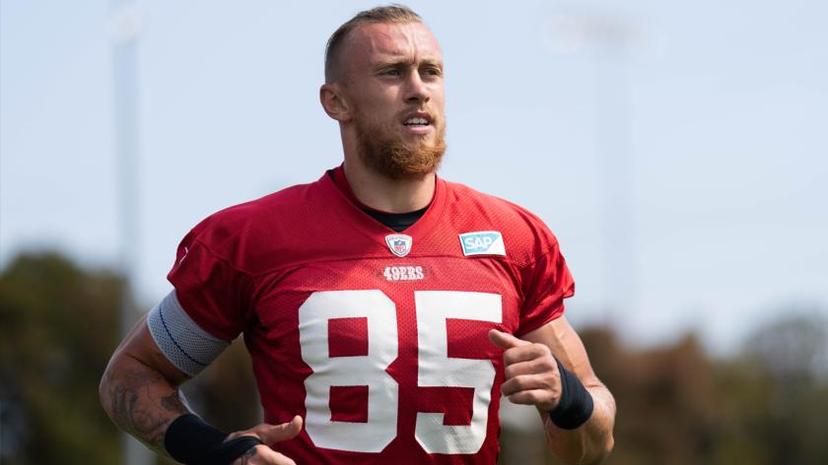 At NRG tomorrow, there will be a special appearance that few people know about — a very special person will give Kittle motivation and strength to defeat Texas: "I will fight my hardest for him"
