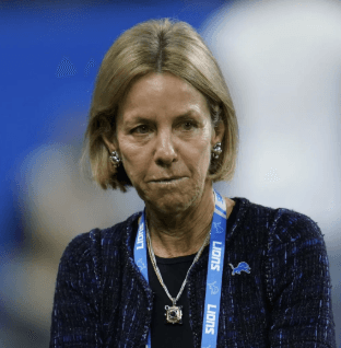 Lions Owner Sheila Ford Hamp Permanently Bans Fan for Life After Inappropriate Conduct Toward Female Packers Supporter