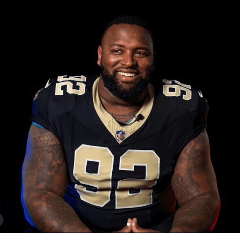 Saints’ Davon Godchaux Set for Emotional Reunion with Former Team Patriots – A Defining Battle Where Past, Present, and Future Collide