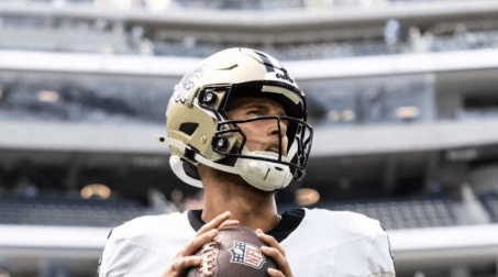 INJURY UPDATE: Saints Rookie QB Couldn’t Close His Jaw for Two Days After Brutal Hit vs. Rams – And Head Coach Kellen Moore’s Emotional Reaction Left the Entire Team Silent