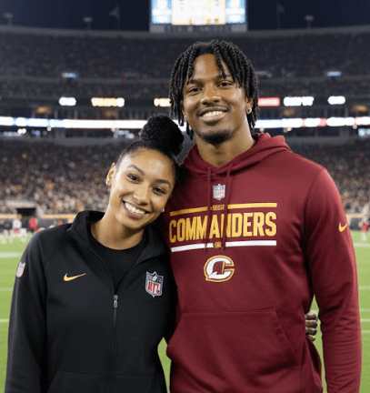 Girlfriend of Commanders QB Jayden Daniels Sends Powerful Message to NFL Regarding Possible Punishment for Drake Thomas – NFL’s Response Sparks Strong Reactions From Commanders and Seahawks Fans