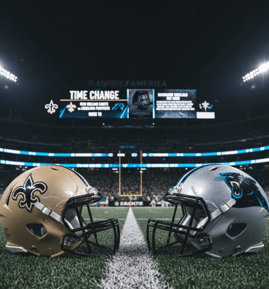 Update Time: Saints vs. Panthers – Kickoff Slightly Adjusted for Solemn Tribute