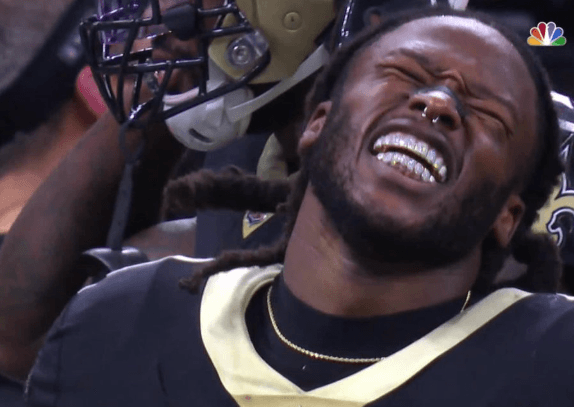 INJURY UPDATE: RB Alvin Kamara Suffers Serious Injury After Intentional Foul by Atlanta Falcons Star – Viral Video Has Sparked an Outburst of Fury from the Saints Community