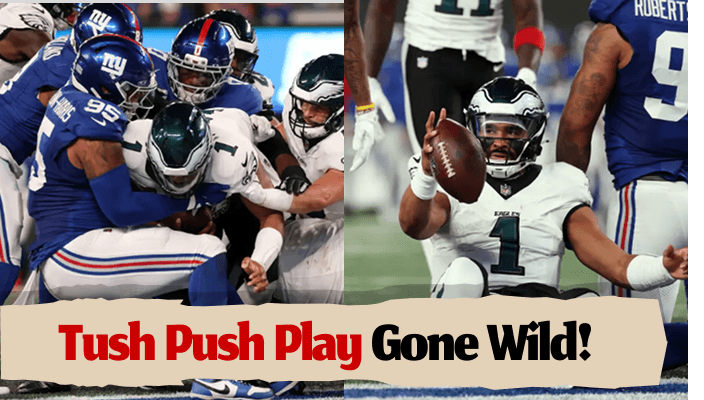 Eagles Unleash Crazy “Pushing”! Giants Fans Cheer — This Is Not Football, It’s Gym Class!