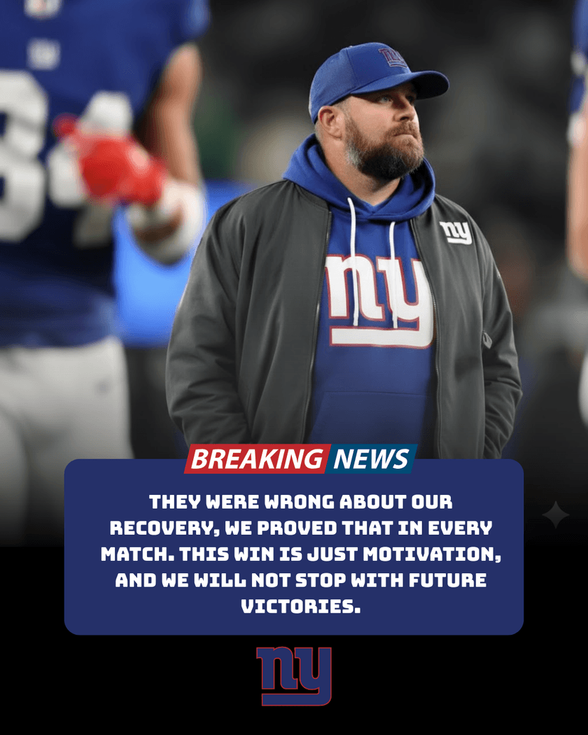 Brian Daboll's Fiery Rally Cry: 'They Counted Us Out, But We're Just Getting Started – Giants' Glory Road Begins Now!'