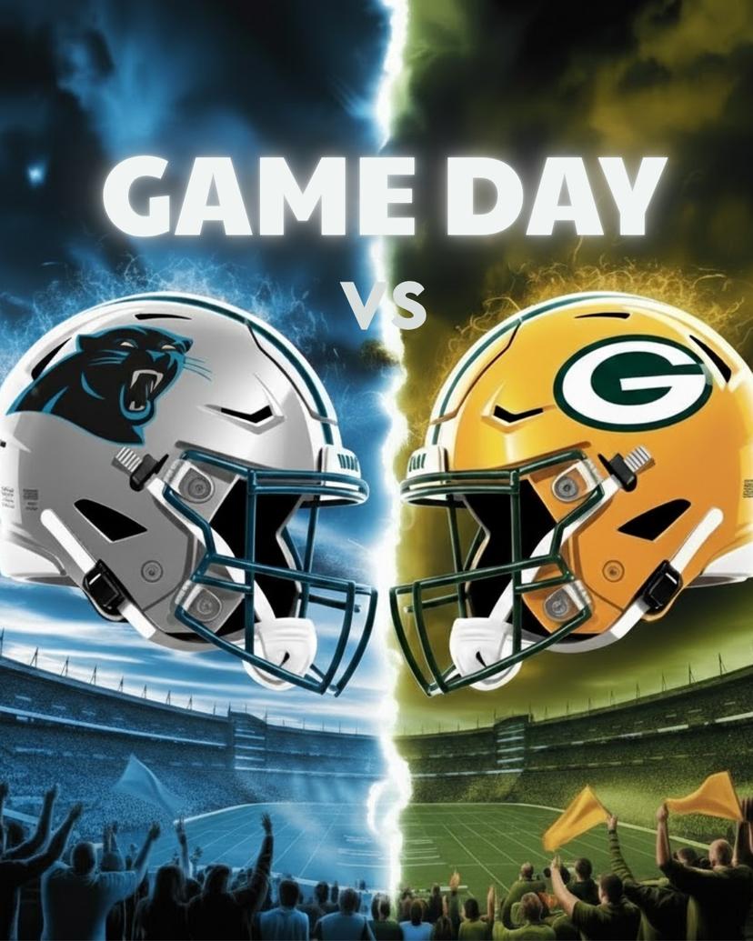 GAME DAY — PACKERS vs Carolina Panthers Week 9