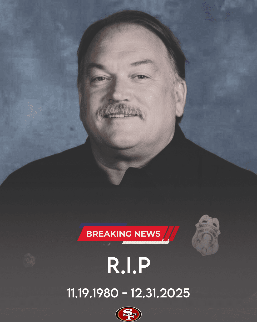 Firefighter Passed Away in the Line of Duty Protecting the City of San Francisco — As 49ers Faithful Welcome the New Year, One Hero Is Left Behind in 2025