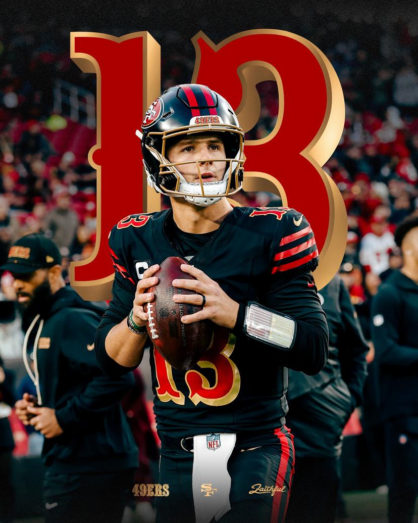 While Levi’s Stadium was shrouded in disappointment, Brock Purdy didn’t leave the court in silence – He went straight to Sam Darnold and delivered a chilling message about the next playoff battle