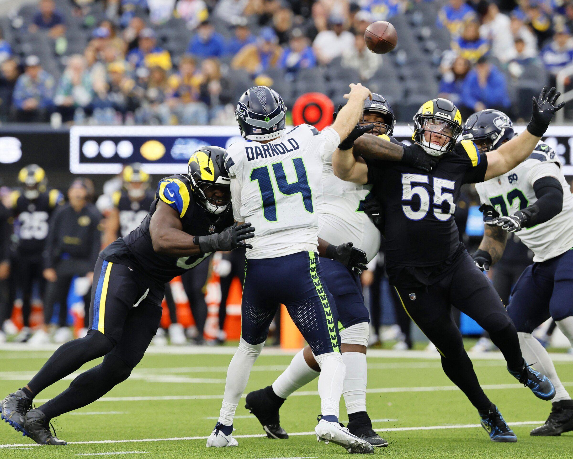 Live: Recap: Seahawks' wild comeback falls short as Rams grab lead in NFC  West | The Seattle Times