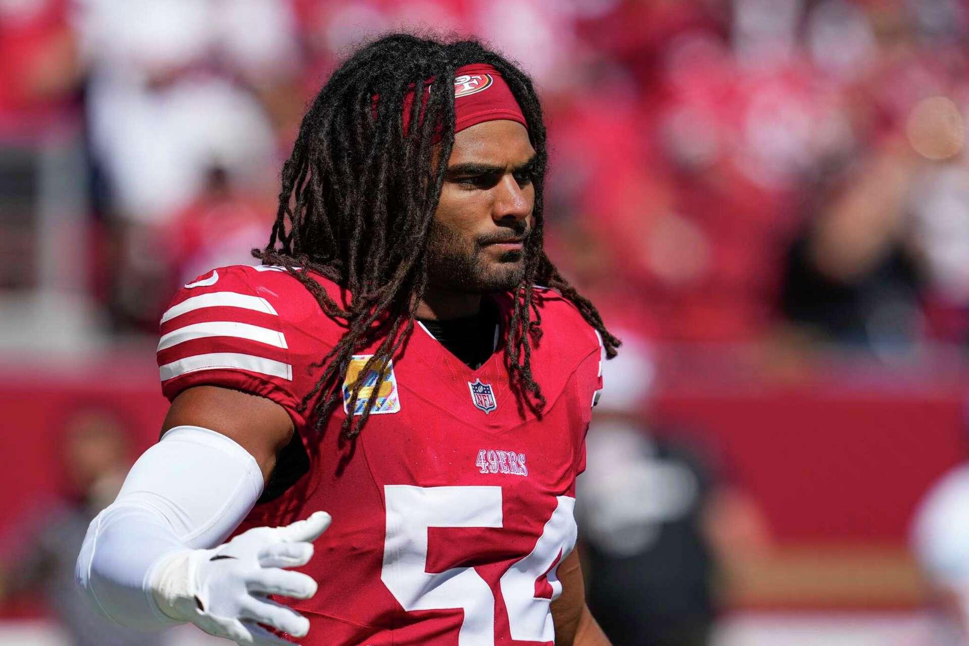 49ers' Fred Warner questionable for sizzling Sunday versus Cardinals