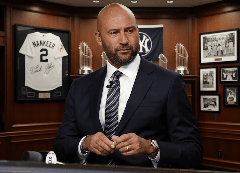 Yankees Legend Derek Jeter Sells Final Game-Worn Jersey to Support Teammate Battling Parkinson’s Disease