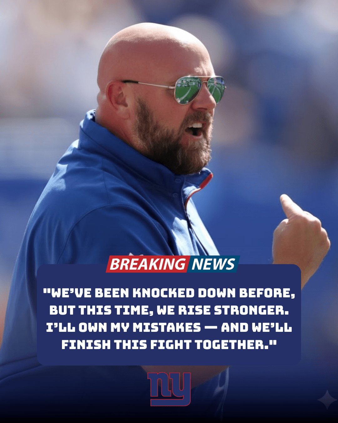 Brian Daboll’s Fierce Vow Ignites Giants: “We’ll Fight to the End!”—Big Blue’s Redemption Quest Begins!