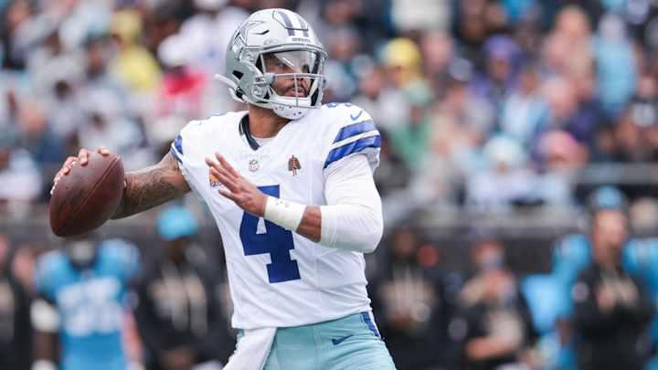 Dak Prescott passes Cowboys legend Troy Aikman in major career stat vs Panthers