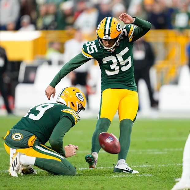 Packers Extend Lucas Havrisik With New Contract Following Record 61-Yard Field Goal in Win Over Cardinals