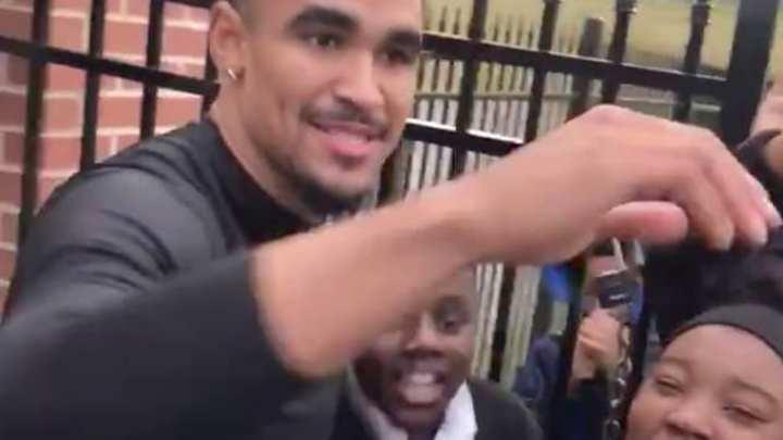 VIDEO: Jalen Hurts Swarmed by Young Fans After Senior Bowl Practice