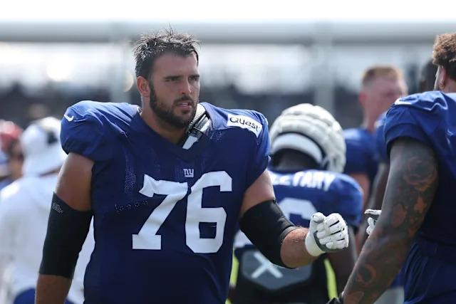 New York Giants' Jon Runyan: OL wants to be 'the heartbeat of this team' - Yahoo Sports