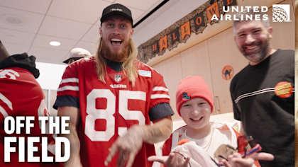George Kittle and 49ers Teammates Spread Joy at Children's Hospital Visit | Off the Field