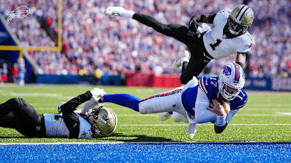 Josh Allen rushes for a 5-yard touchdown! Bills vs. Saints Highlights